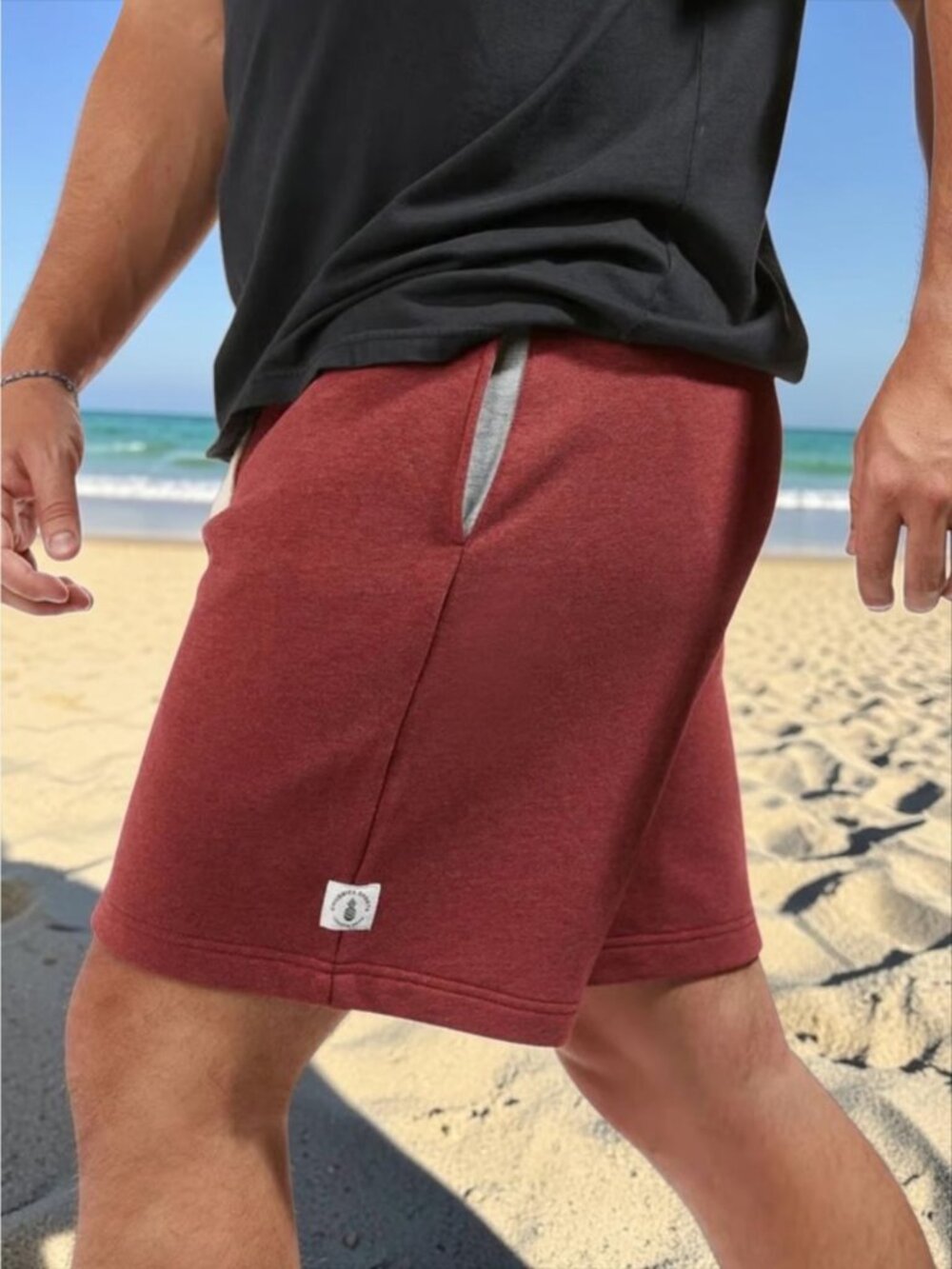 Chubbies The Sunrise Funsets 5.5" Shorts Schworts XL Maroon Heather